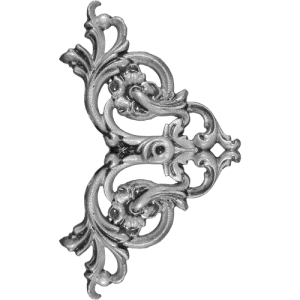 گوشه (لچکی) چدنی کد 321