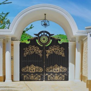 درب پیش ساخته دو لنگه مدل لادن