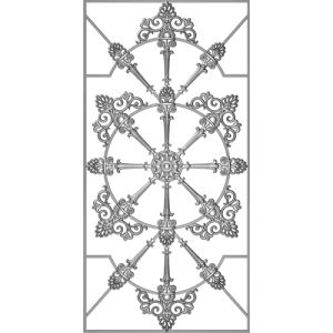 فرفورژه کادری کد 1012