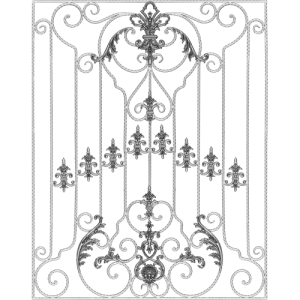 فرفورژه کادری کد 1327