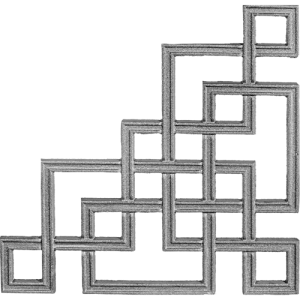 گوشه (لچکی) چدنی کد 1791