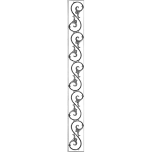 حاشیه فرفورژه کد 1907